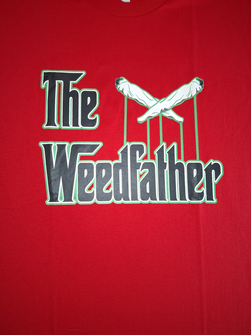 Mens The Weedfather Graphic Tee -Sz XL - Picture 2 of 6